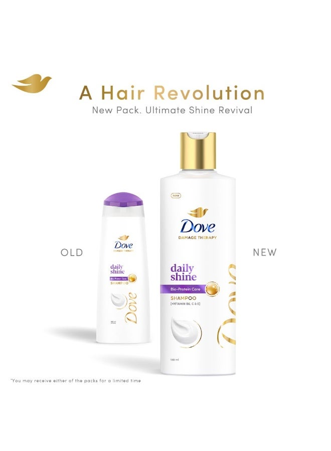 Dove Daily Shine Shampoo|| 180 ml - Image 3